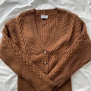 Cardigan from Bershka